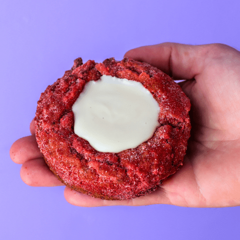 Strawberry Cheesecake Cookie (Cancer Awareness Month) - dbakers Miami